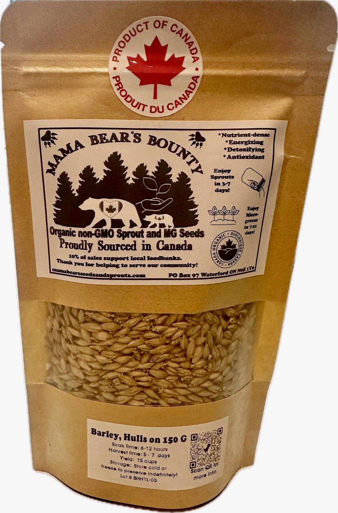 Barley, Hulls on 150 G