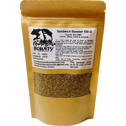 Sandwich Booster 150 G - Mama Bear's Bounty-Seeds and Sprouts