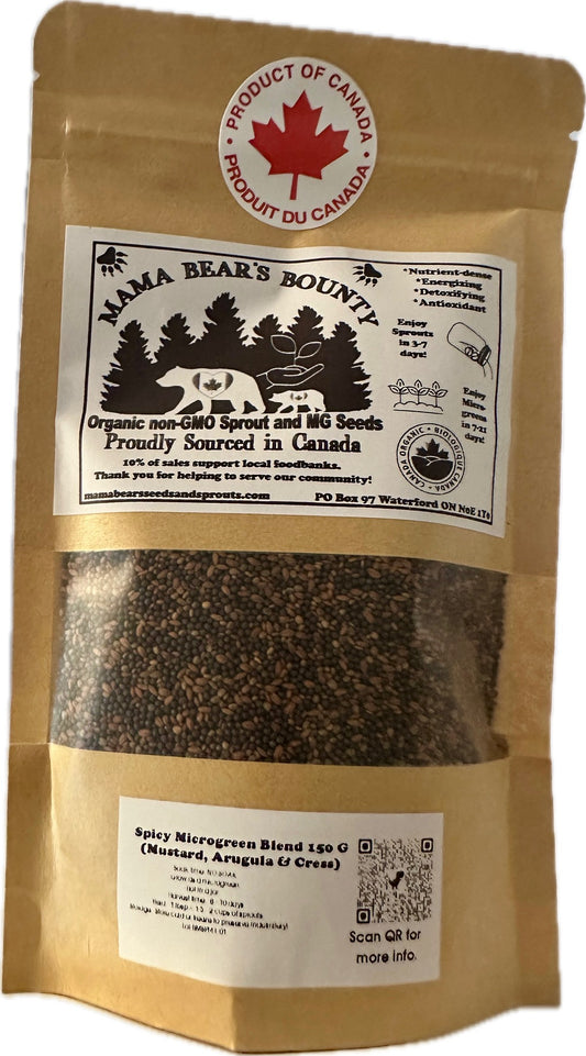 Spicy Microgreen Blend 150 G